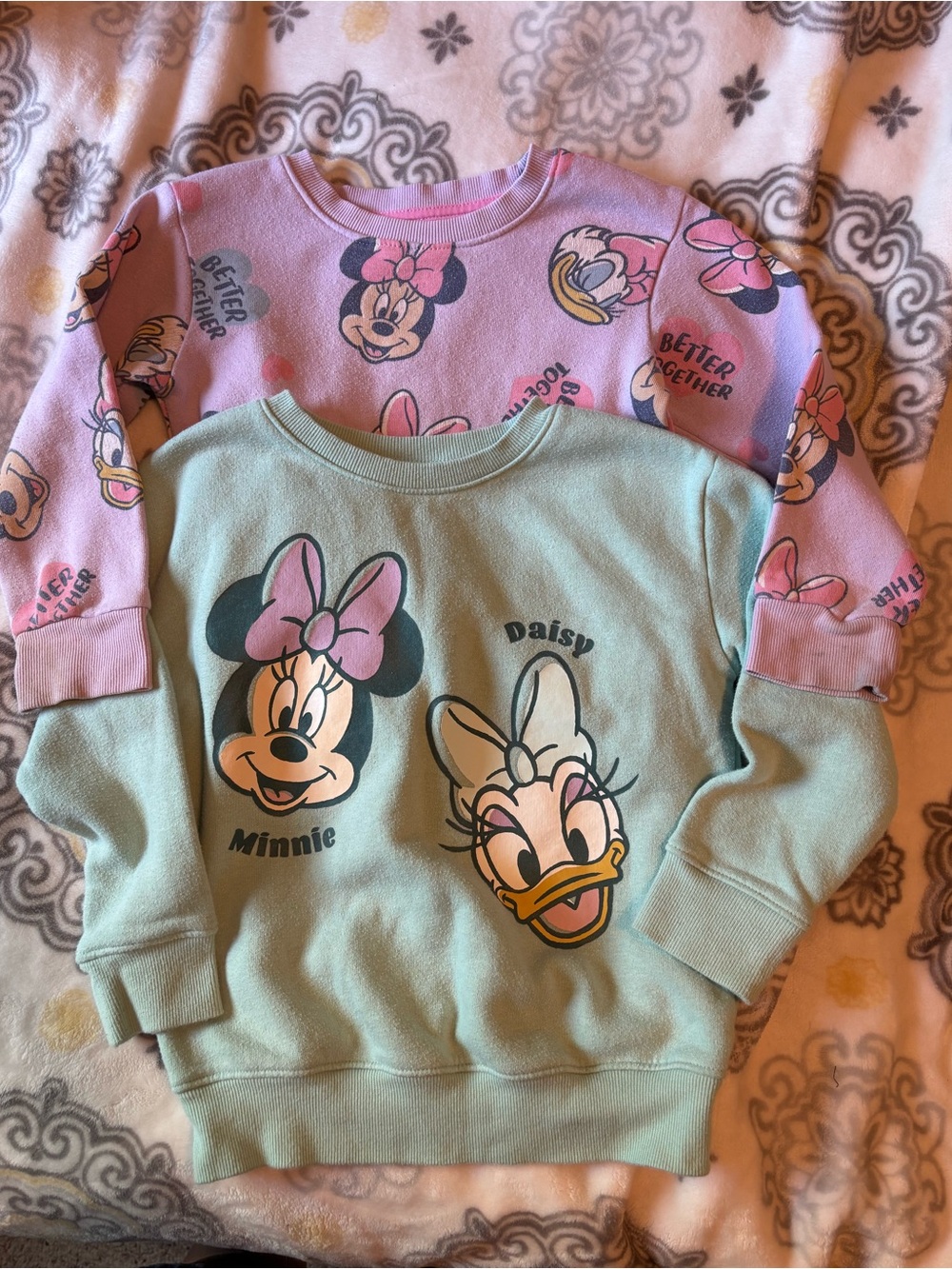 Set of Two Kids Disney Sweatshirts